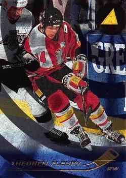 1995-96 Pinnacle - Rink Collection #6 Theoren Fleury Front