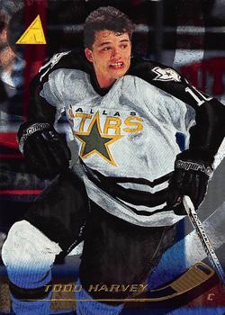 1995-96 Pinnacle - Rink Collection #48 Todd Harvey Front