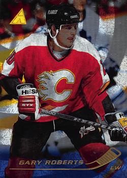1995-96 Pinnacle - Rink Collection #137 Gary Roberts Front