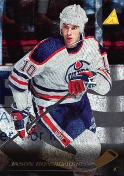 1995-96 Pinnacle - Rink Collection #207 Jason Bonsignore Front