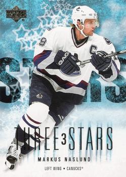 2004-05 Upper Deck - Three Stars #AS9 Markus Naslund Front