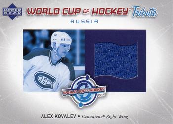 2004-05 Upper Deck - World Cup Tribute #WC-AK Alex Kovalev Front
