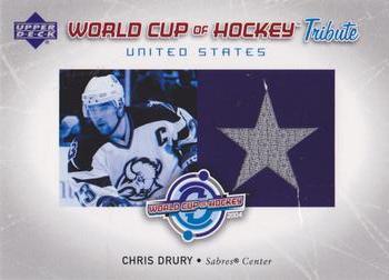 2004-05 Upper Deck - World Cup Tribute #WC-CD Chris Drury Front