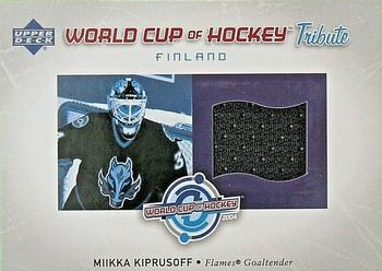 2004-05 Upper Deck - World Cup Tribute #WC-MK Miikka Kiprusoff Front