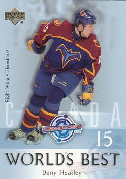 2004-05 Upper Deck - World's Best #WB7 Dany Heatley Front