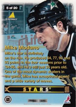 1995-96 Pinnacle - Roaring Twenties #5 Mike Modano Back