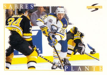 1995-96 Score #213 Derek Plante Front