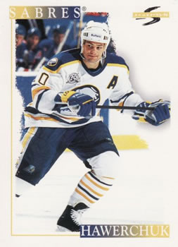 1995-96 Score #222 Dale Hawerchuk Front