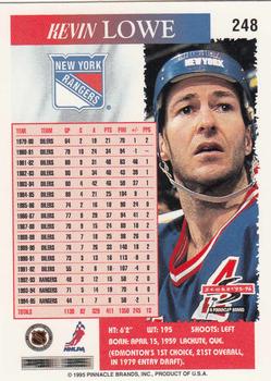 1995-96 Score #248 Kevin Lowe Back