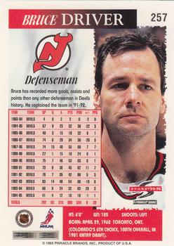 1995-96 Score #257 Bruce Driver Back