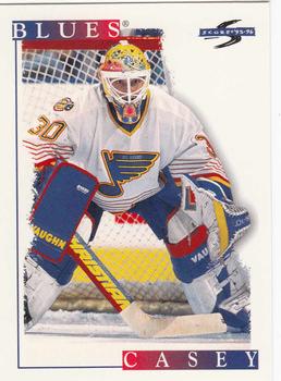 1995-96 Score #290 Jon Casey Front