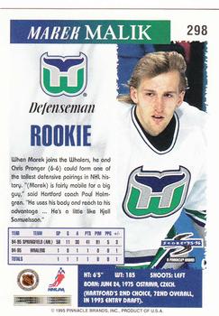 1995-96 Score #298 Marek Malik Back