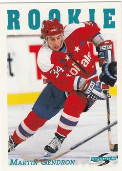 1995-96 Score #315 Martin Gendron Front