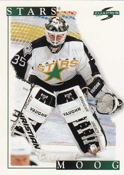 1995-96 Score #64 Andy Moog Front