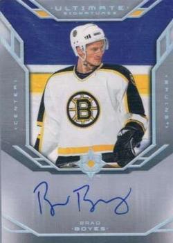 2004-05 Upper Deck Ultimate Collection - Signatures #US-BB Brad Boyes Front