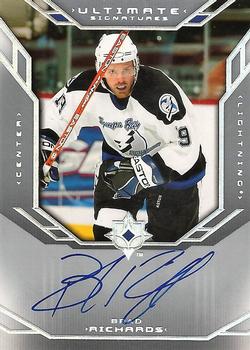 2004-05 Upper Deck Ultimate Collection - Signatures #US-BR Brad Richards Front