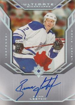 2004-05 Upper Deck Ultimate Collection - Signatures #US-BL Brian Leetch Front