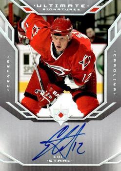 2004-05 Upper Deck Ultimate Collection - Signatures #US-ES Eric Staal Front