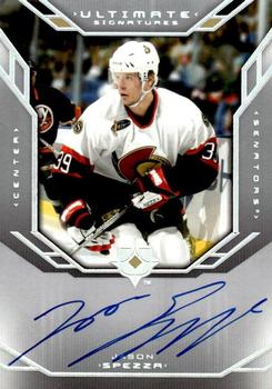 2004-05 Upper Deck Ultimate Collection - Signatures #US-SP Jason Spezza Front