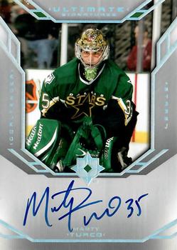 2004-05 Upper Deck Ultimate Collection - Signatures #US-MT Marty Turco Front