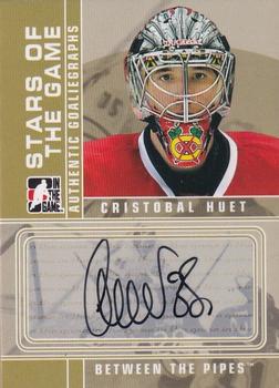2008-09 In The Game Between The Pipes - Autographs #A-CH Cristobal Huet  Front