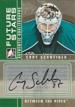 2008-09 In The Game Between The Pipes - Autographs #A-CS Cory Schneider  Front