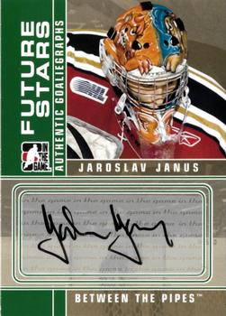 2008-09 In The Game Between The Pipes - Autographs #A-JJ Jaroslav Janus  Front