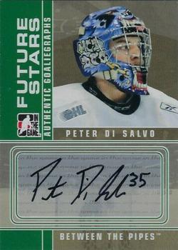 2008-09 In The Game Between The Pipes - Autographs #A-PDI Peter Di Salvo  Front