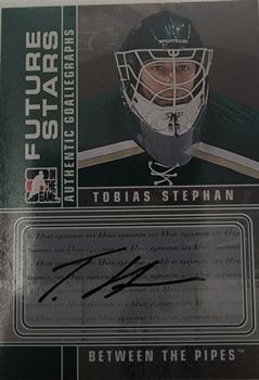 2008-09 In The Game Between The Pipes - Autographs #A-TS Tobias Stephan  Front