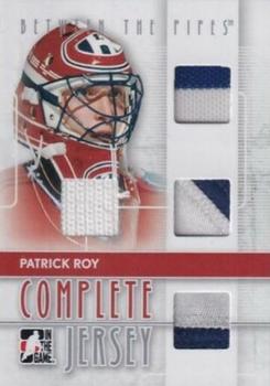 2008-09 In The Game Between The Pipes - Complete Jersey #CJ-02 Patrick Roy  Front