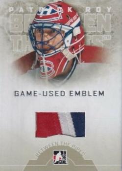 2008-09 In The Game Between The Pipes - Game-Used Emblems #GUE-35 Patrick Roy  Front
