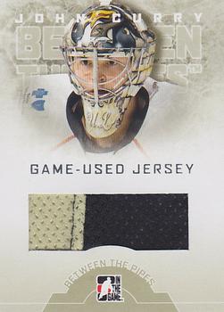 2008-09 In The Game Between The Pipes - Game-Used Jerseys #GUJ-04 John Curry  Front