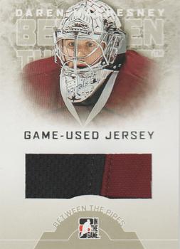 2008-09 In The Game Between The Pipes - Game-Used Jerseys #GUJ-20 Daren Machesney  Front