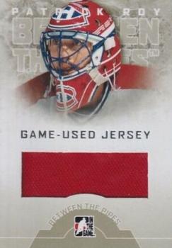 2008-09 In The Game Between The Pipes - Game-Used Jerseys #GUJ-35 Patrick Roy Front