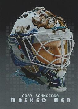 2008-09 In The Game Between The Pipes - Masked Men #MM-05 Cory Schneider  Front