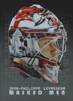 2008-09 In The Game Between The Pipes - Masked Men #MM-15 Jean-Philippe Levasseur  Front