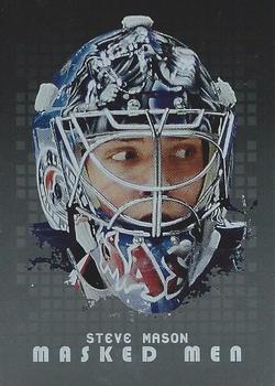 2008-09 In The Game Between The Pipes - Masked Men #MM-23 Steve Mason  Front