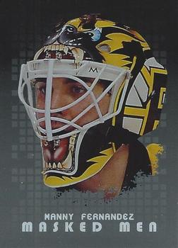 2008-09 In The Game Between The Pipes - Masked Men #MM-25 Manny Fernandez  Front