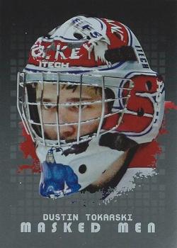 2008-09 In The Game Between The Pipes - Masked Men #MM-38 Dustin Tokarski  Front