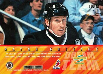 1995-96 Score - Dream Team #1 Wayne Gretzky Back