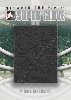 2008-09 In The Game Between The Pipes - Super Glove #SG-07 Miikka Kiprusoff  Front