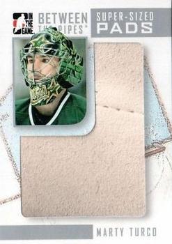 2008-09 In The Game Between The Pipes - Super-Sized Pads #SSP-09 Marty Turco  Front