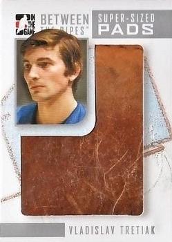 2008-09 In The Game Between The Pipes - Super-Sized Pads #SSP-10 Vladislav Tretiak  Front