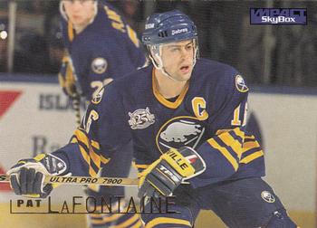 1995-96 SkyBox Impact #17 Pat LaFontaine Front