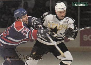 1995-96 SkyBox Impact #44 Dave Gagner Front