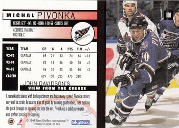 1995-96 SkyBox Impact #180 Michal Pivonka Back