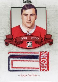 2008-09 In The Game Bleu Blanc et Rouge - Rouge #34 Rogie Vachon  Front