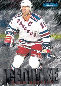 1995-96 SkyBox Impact - Ice Quake #5 Mark Messier Front