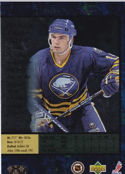 1995-96 SP #14 Brian Holzinger Back