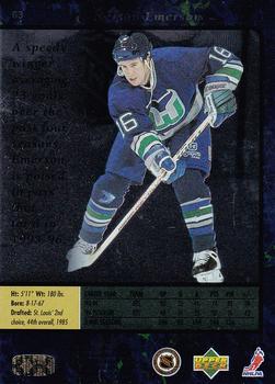 1995-96 SP #63 Nelson Emerson Back